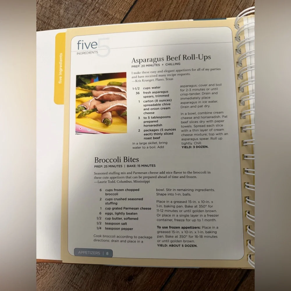 Taste of Home 5-10-20 Cookbook - Vibrant Colors
